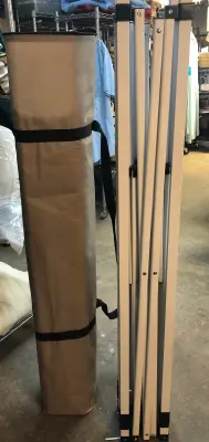 10x10 slant leg canopy missing the canopy frame only