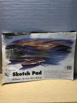 18x12 sketch pad