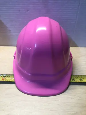 Pink hard hat