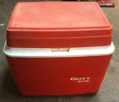 Vintage cooler Gott