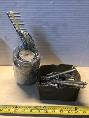 Lot of screws and nails