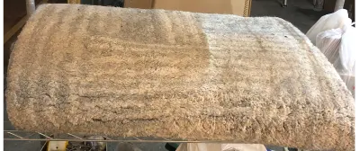 Unknown size rug used needs cleaned