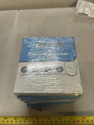 lot of washing machine cleaning tabs