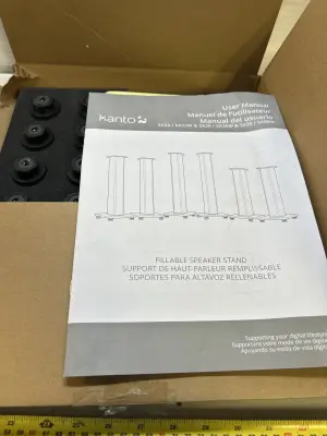 fillable speaker stands just the bases