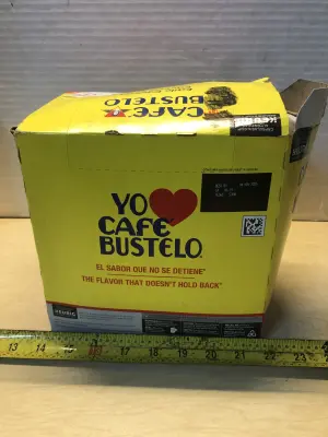 Cafe Bustelo coffee kcups exp:11/4/27