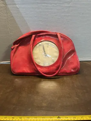 vintage clock purse (needs cleaned)