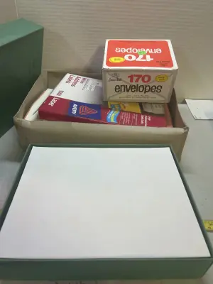 paper/envelope lot