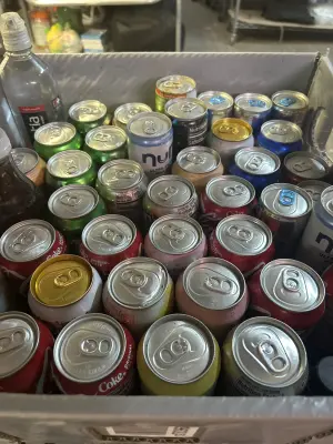 various drink lot