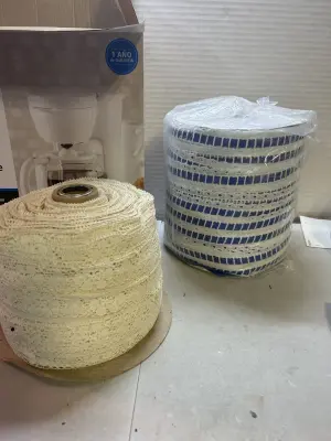 2 large rolls of cloth