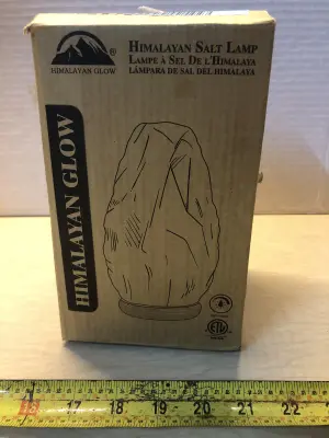 Himalayan salt lamp