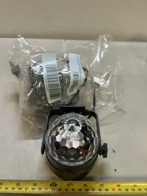 two small projection lights