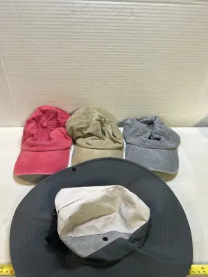 4 hats