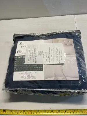 4pc bed set twin size