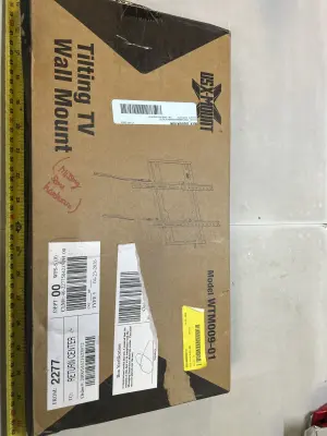 tilting TV mount missing some hardware