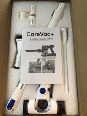 Cordless vacuum cleaner works