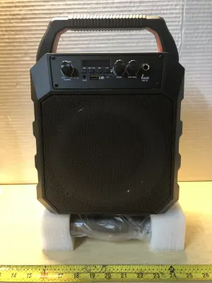 Portable outdoor speaker works