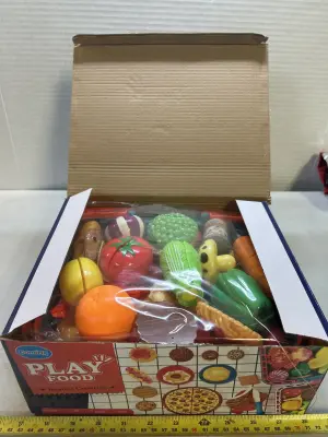 80 piece play food