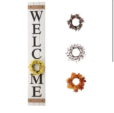 welcome sign