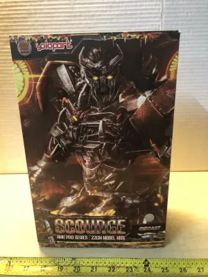Die cast scourge has been opened