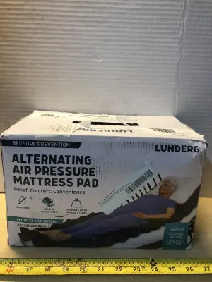Alternating air pressure mattress pad