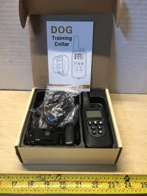 Dog training collar