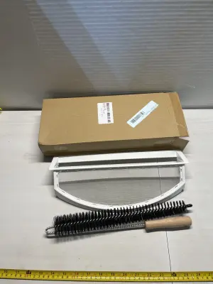 dryer screen and bristle brush