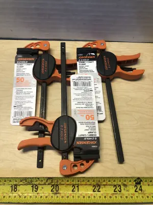 3pc Jorgensen ez hold clamps