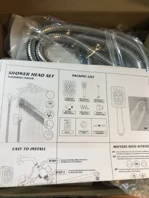 Shower head set