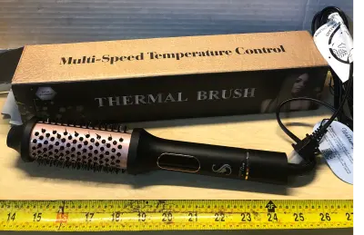 Multi speed thermal brush