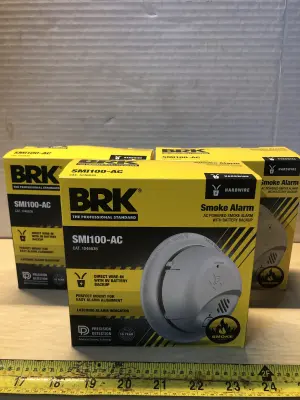 3pc professional smoke alarm
