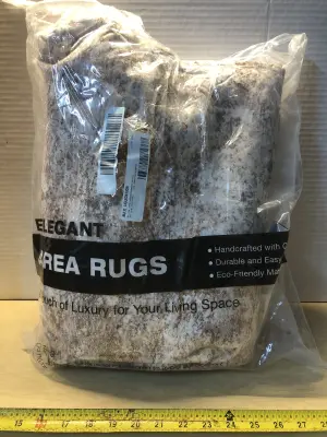 Unknown size area rug