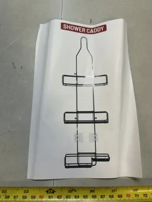 shower caddy untested
