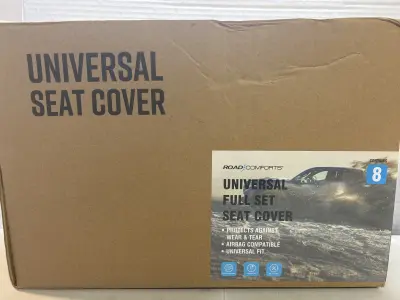 universal black seat covers