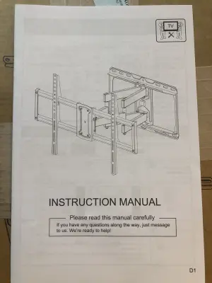 Full motion TV wall mount