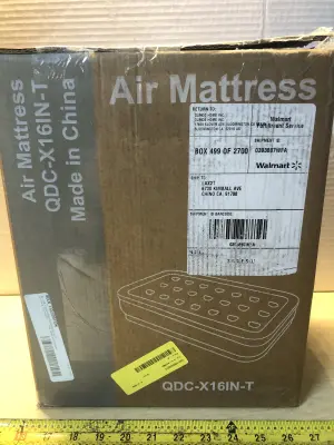 Unknown size air mattress as is