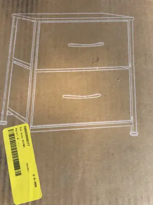 Drawer storage tower rust color