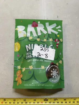 12/26 bark box, soft baked dog treats