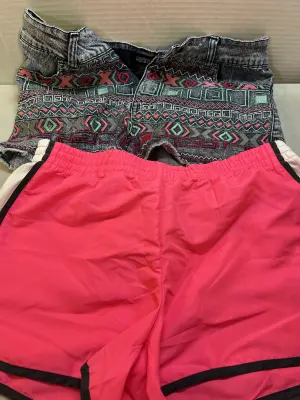 2 large shorts