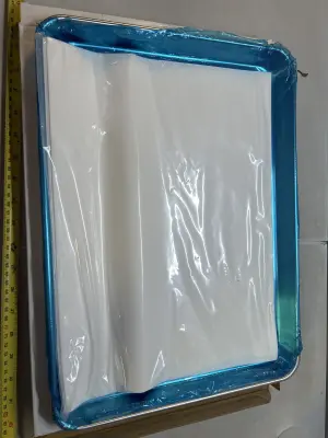baking sheet and paper