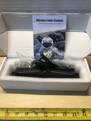 Wireless solar camera