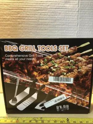 Bbq grill tool set