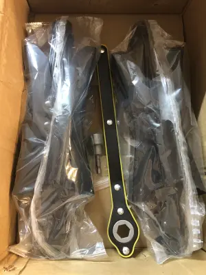 2pc scissor jacks with hexagon wrench