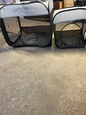 large and small pet playpen