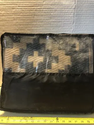 Unknown size patio rug