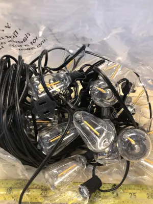 100ft outdoor string lights works