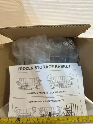 frozen storage basket