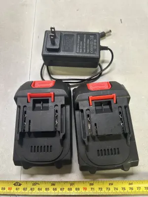 2 HOTREE BATTERIES, AND POWER CORD