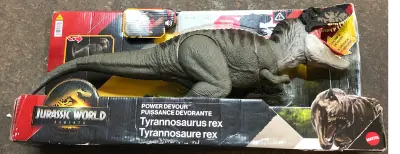 TRex toy roars