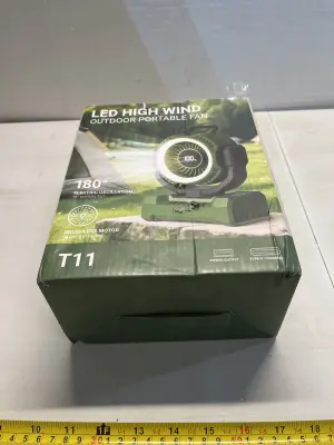 LED high wind portable fan