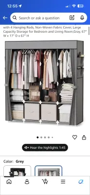portable closet